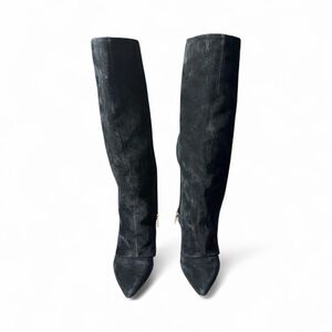 Jessica Simpson Suede Black Over the Knee Boots